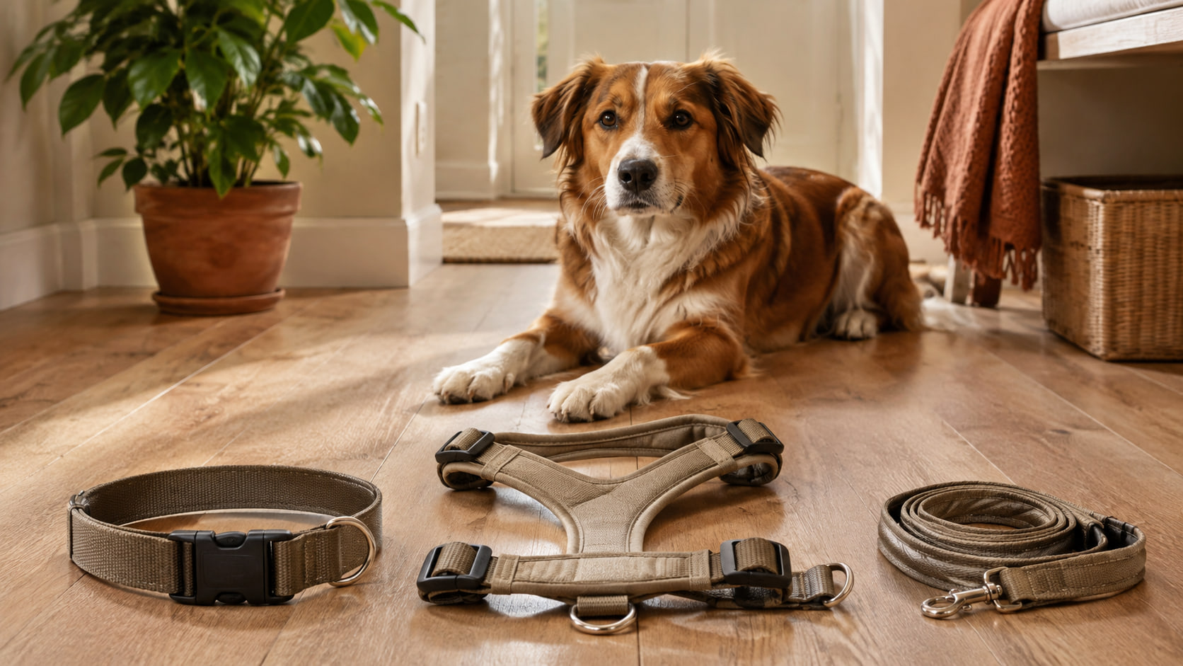 Halsband of tuigje: wat kies je voor je hond?