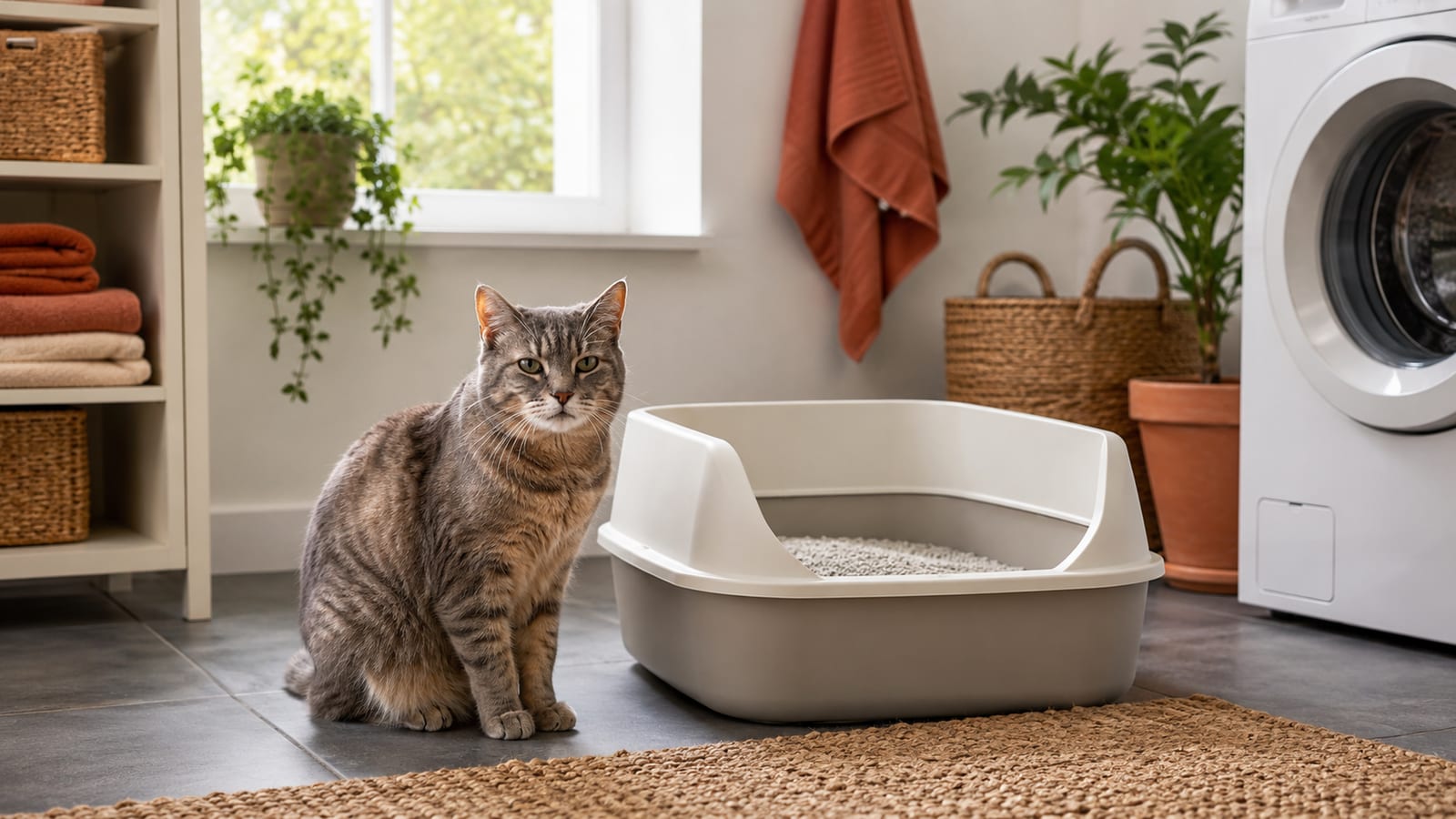 Kattenbak voor een oudere kat: waar let je op?