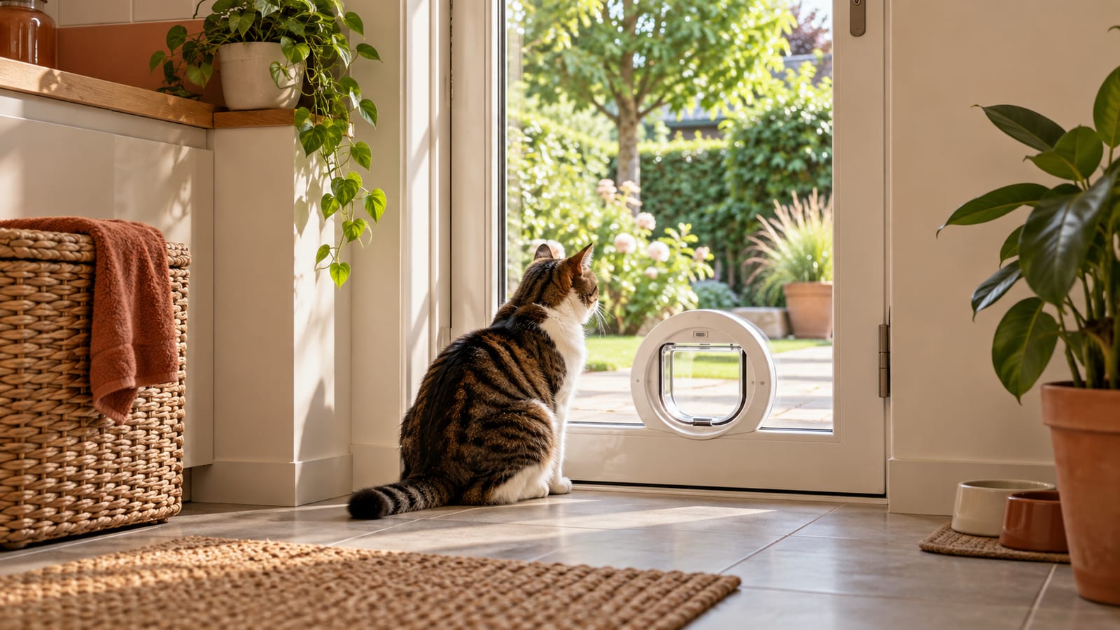 Kattenluik in glas, muur of deur: de gatmaat per merk