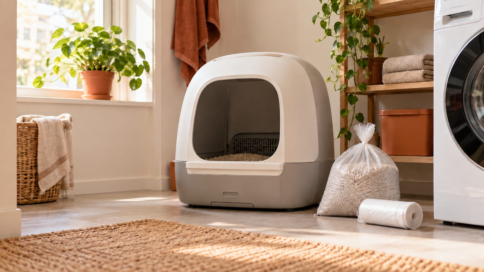 Wat kost een automatische kattenbak per jaar?