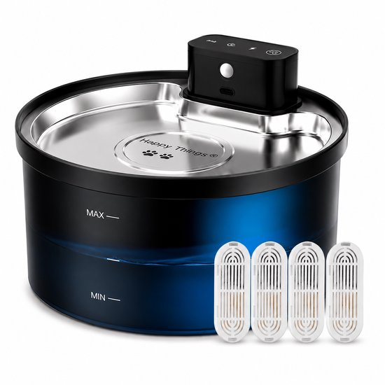 Happy Things ZR20 Draadloze Drinkfontein 3,2 L met sensor