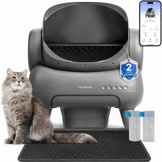 Neakasa M1 review: open kattenbak, hoge instap