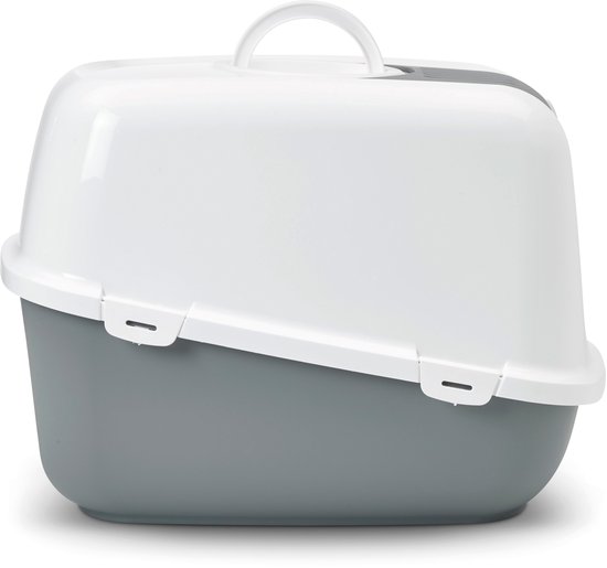 Savic Nestor Jumbo gesloten kattenbak, 66,5 x 48,5 x 46,5 cm