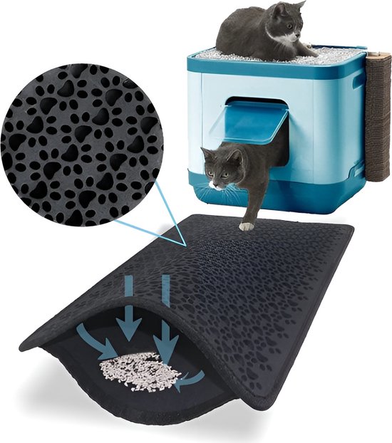 Arnee Kattenbakmat XXL 75 x 60 cm