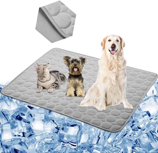 Koelmat Hond en Kat 100 x 70 cm (XL)